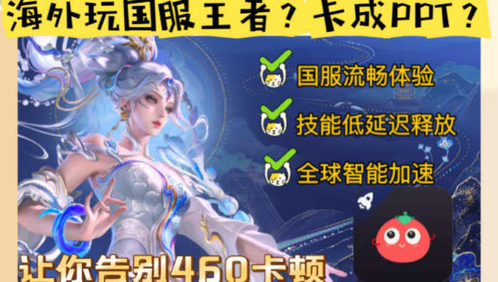 海外怎么玩王者荣耀不卡的？这份零延迟指南请收好！